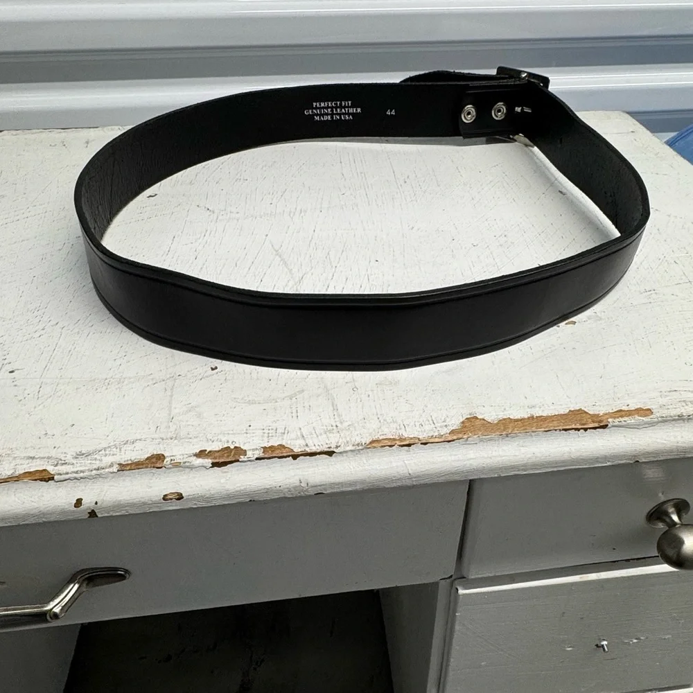 Black Uniform Belt - Waist Size 44”